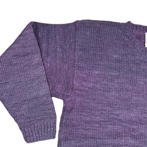 Smith & Hawkins Natural Dyes Handknits and Handspun in Oaxaca Wool Pullover SZ M - Picture 7 of 10